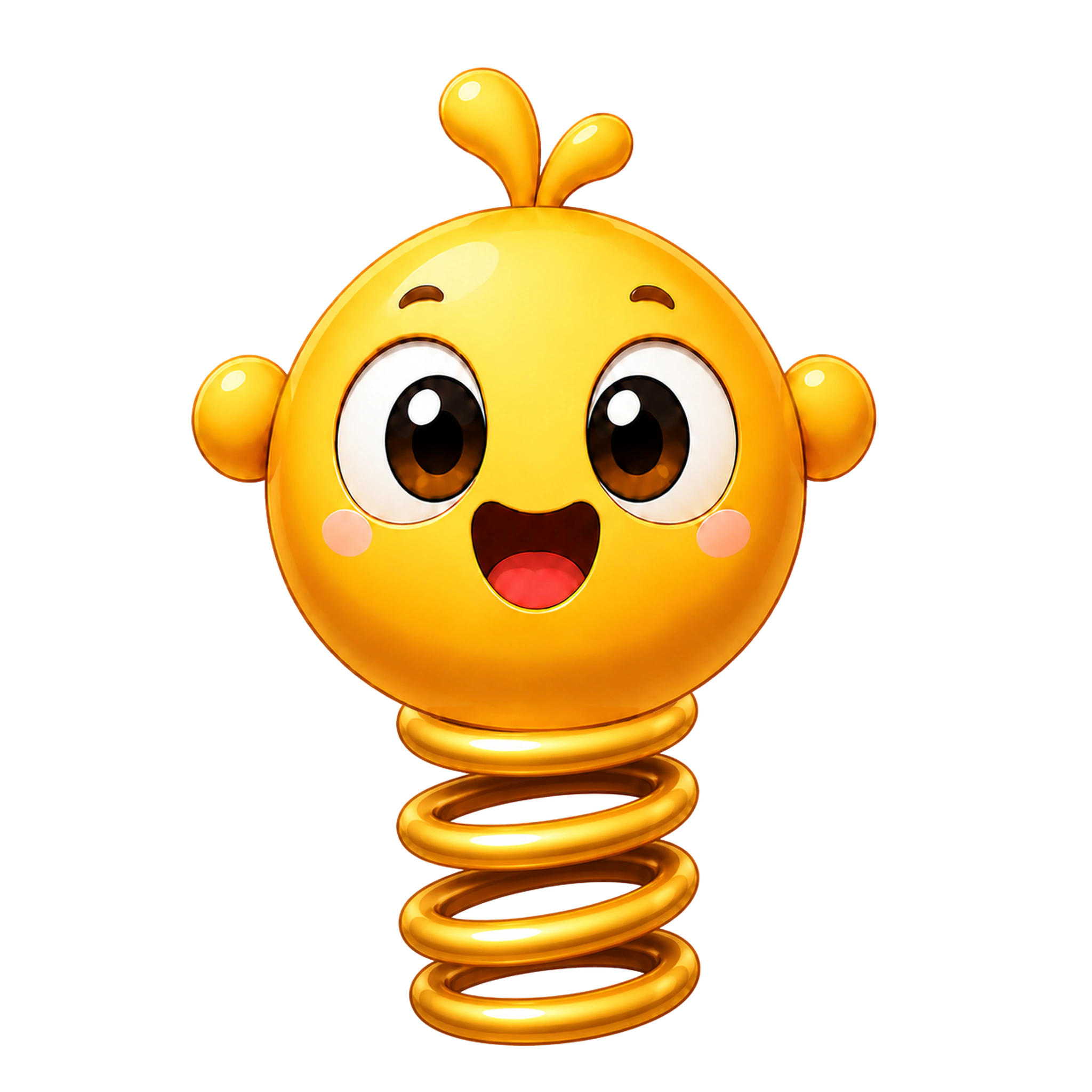 Lumo, the spring-shaped main character